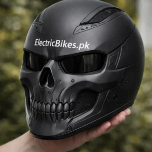 skull edition helmet – matte black