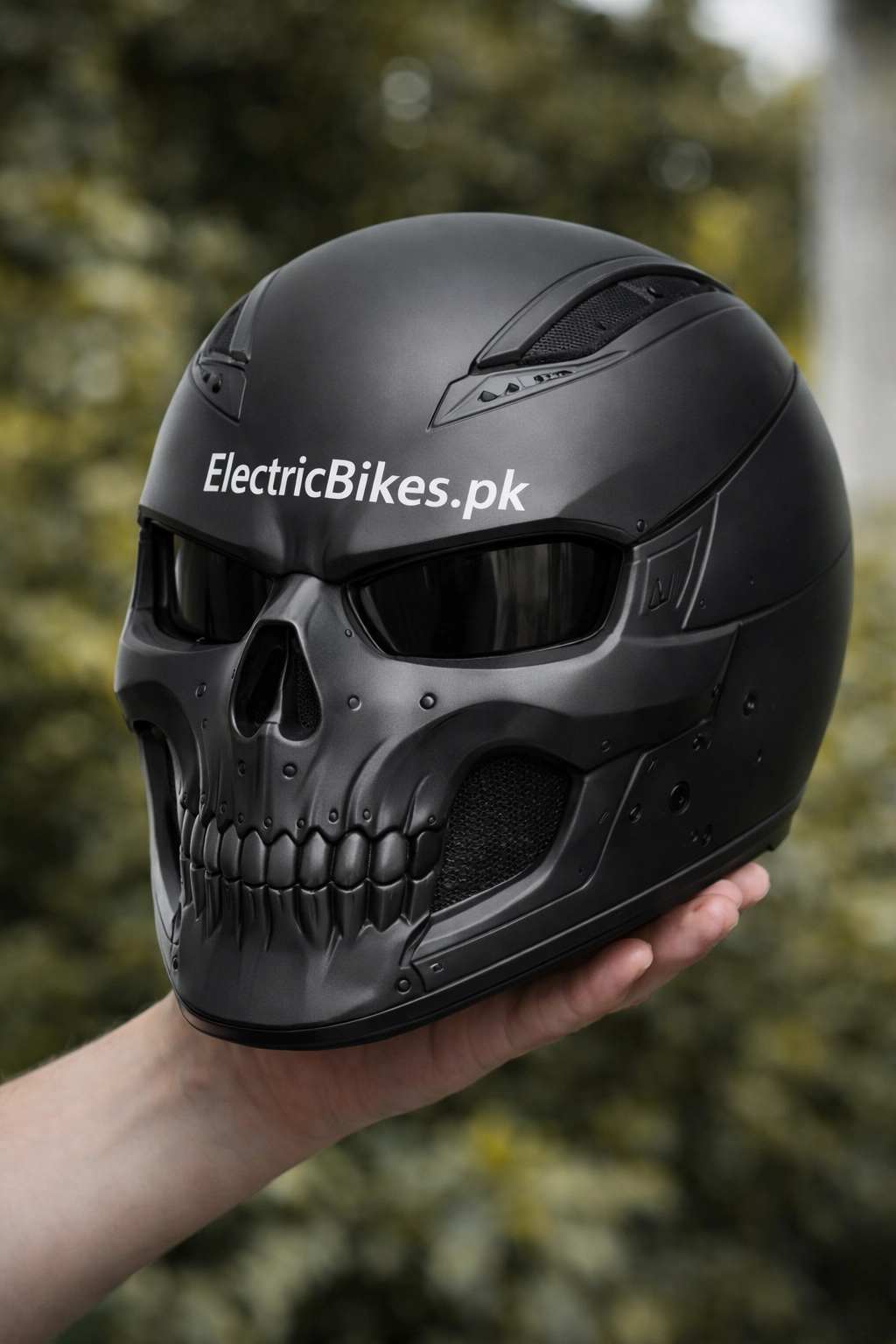 skull edition helmet – matte black skull edition helmet – matte black